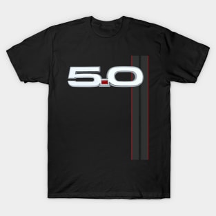 5.0L V8 Mustang GT T-Shirt